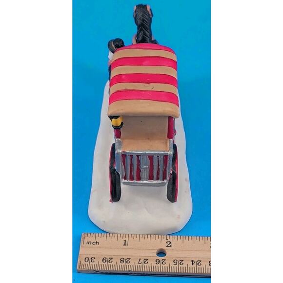 Christmas Valley Collectible Traveling Medicine Show Figurine w Box VTG Holiday - Picture 12 of 16